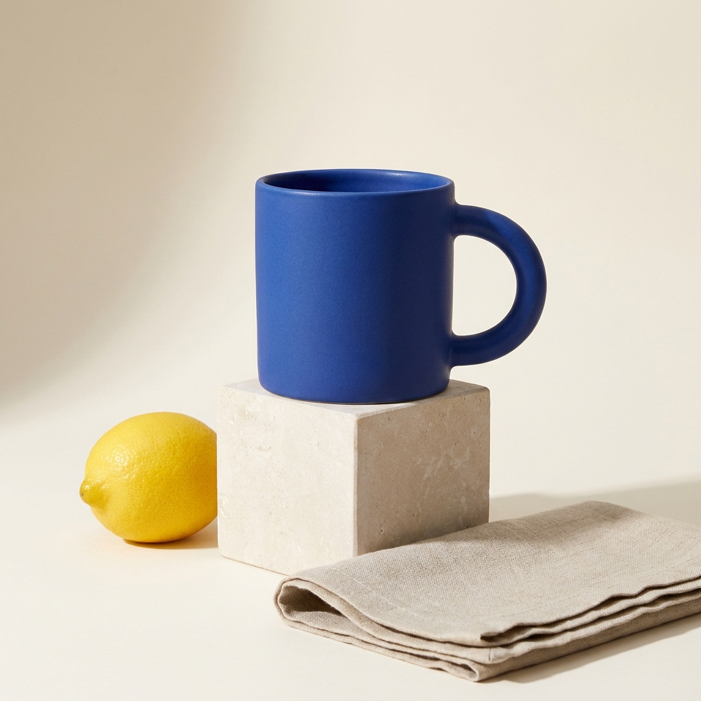 Nano Banana Pro: Product scene: shape, materials and lighting